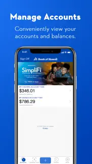 boh mobile banking iphone screenshot 1
