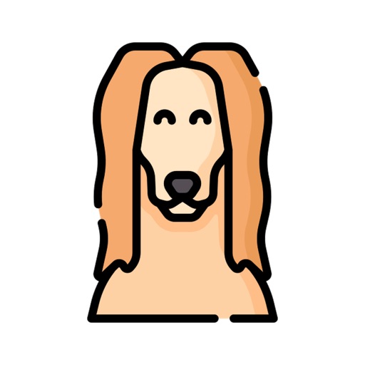 Afghan Hound Stickers icon