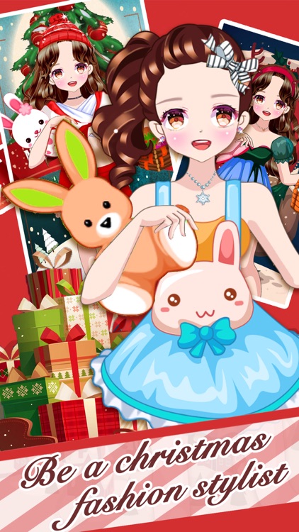 Cute Christmas House － Makeup game for kids