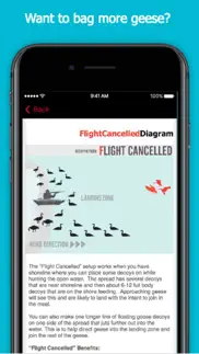 goose hunting diagrams - decoypro iphone screenshot 1