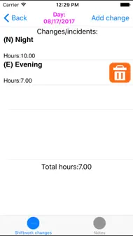 MyShiftWork iphone bilder 2