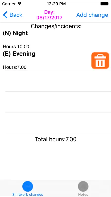 MyShiftWork screenshot 2 of 5