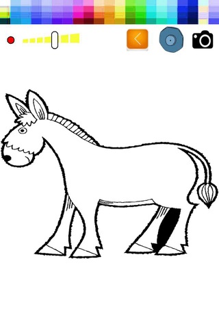Unicorn and Animals Coloring Book for Children screenshot 2