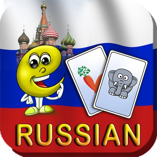 Russian Baby Flash Cards - Kids learn to speak Russian quick with flashcards