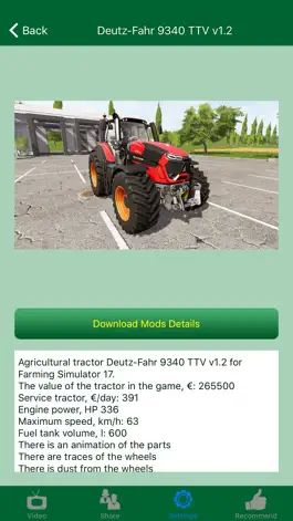 Game screenshot Mods for Farming Simulator 17 (FS2017) apk