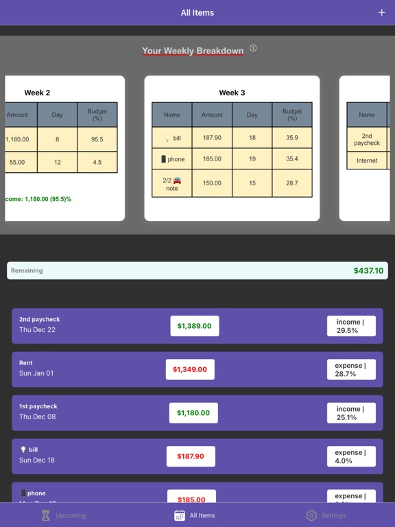 Screenshot #6 pour Budget Lab Pro