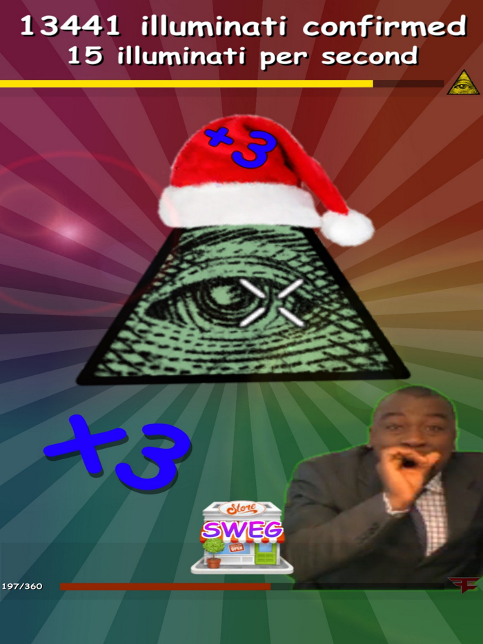 Meme Clicker - MLG Christmas