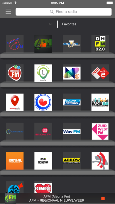 Screenshot #1 pour Nederland radio's : de beste Nederlandse radio
