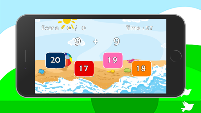 Addition 寶寶 數學 實踐 1st 幼稚園園長培訓 一年級學習遊戲(圖4)-速報App