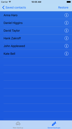 Contacts backup - easily backup & restore contacts(圖4)-速報App
