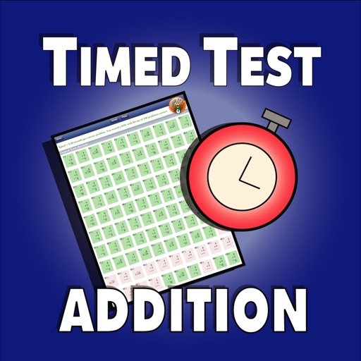 Timed Test for Addition icon