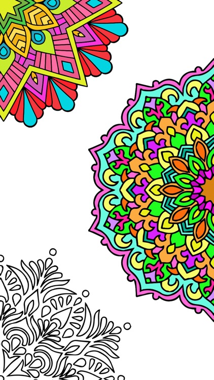 Mandala Color by Number Book screenshot-5