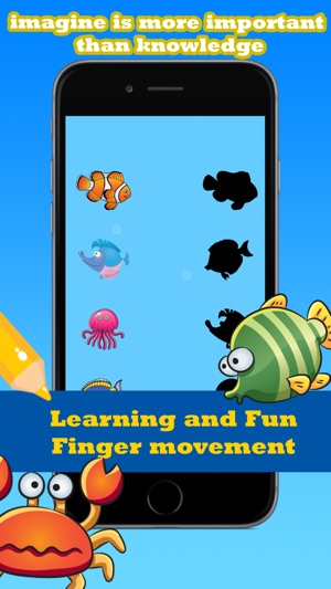 Draw line to twinned shadow of marine animals(圖2)-速報App