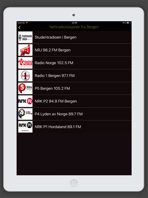 Radio Norge - Norske Internet Radio FM / Nettradio screenshot 2