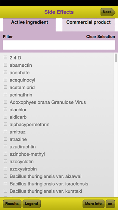 Screenshot #1 pour Biobest Side Effects