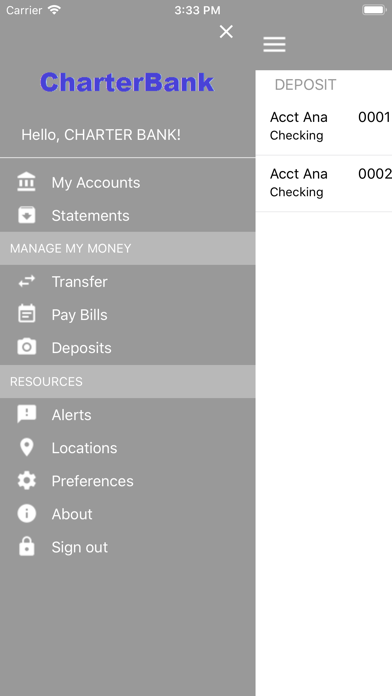Charter Bank Corpus Christi Screenshot