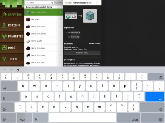 Minecraft Explorer Pro HD для iPad