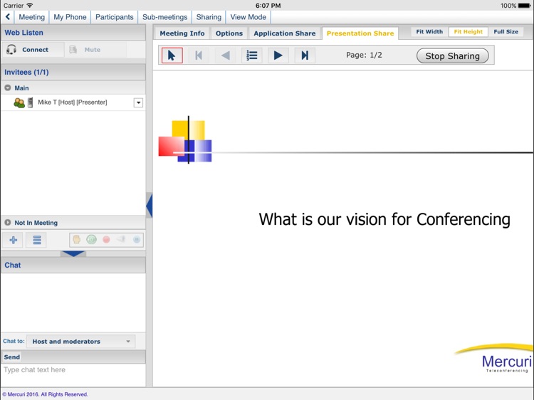 Illustrate Pro Web Conferencing