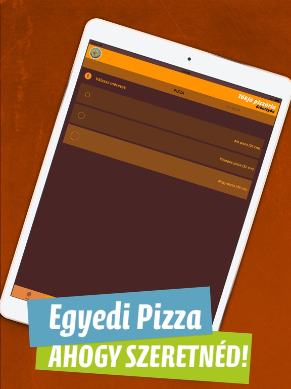 Screenshot #4 pour Tökjó Pizzéria Őrbottyán