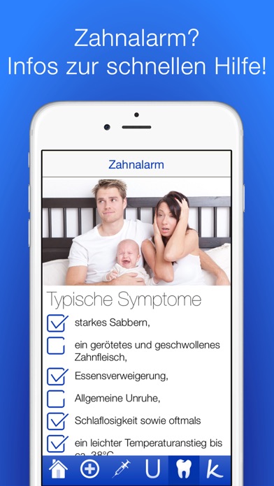 Babygesundheit Checklisten Screenshot