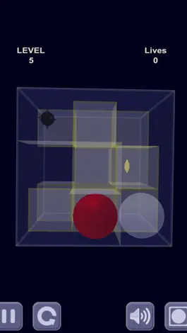 Game screenshot Red ball & Glass maze apk