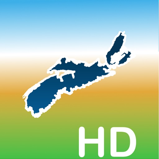 Aqua Map Nova Scotia NS Lakes HD - Nautical Charts icon