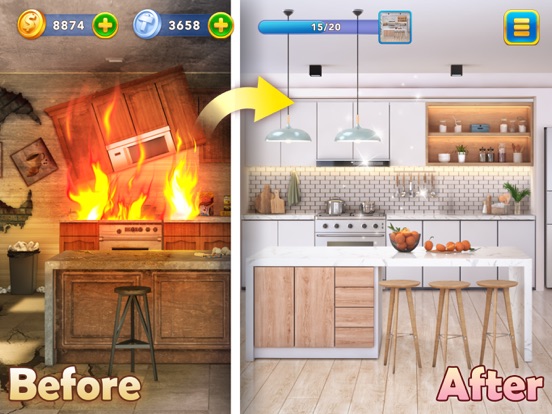 Screenshot #6 pour Solitaire Tripeaks Makeover