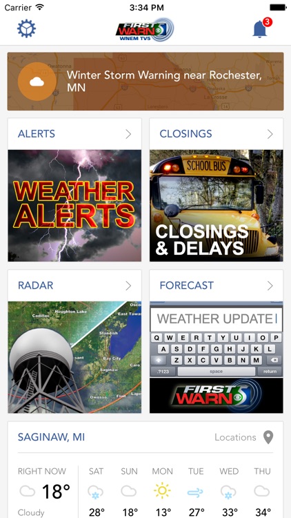 WNEM TV5 Weather