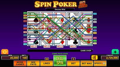 Spin Poker Pro - Casino Games Screenshot