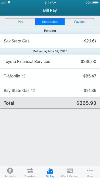 Azura Credit Union Screenshot