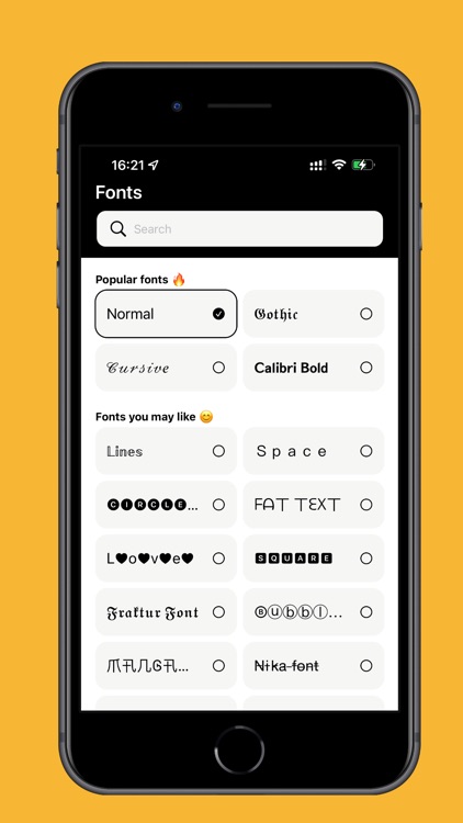 Cool Font Keyboard for iPhone screenshot-3