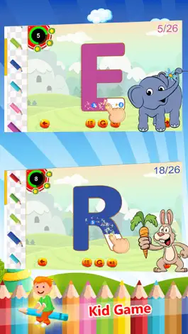 Game screenshot ABC Alphabet Learning and Handwriting Letters Game apk