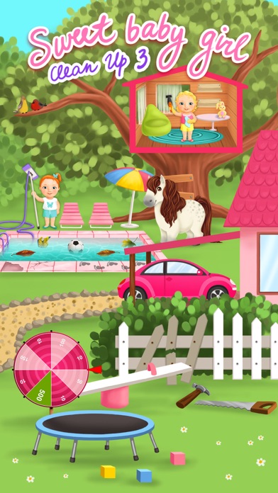 Screenshot #1 pour Sweet Baby Girl Cleanup 3 - Messy House