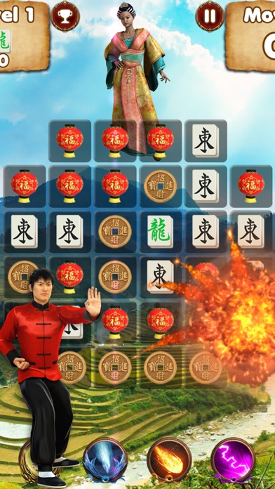 Screenshot #1 pour Chinese New Year - mahjong tile majong games free