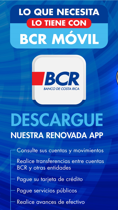 BCR Móvil Screenshot