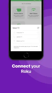 How to cancel & delete mirror for roku tv app 1