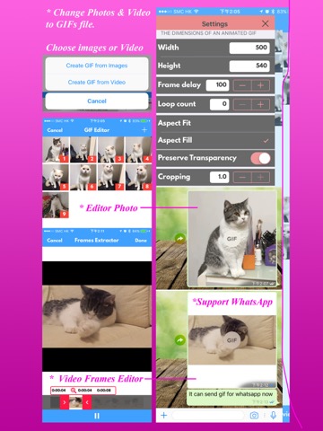 GifsApp -Video or Photo to Gifs for all Messengerのおすすめ画像1