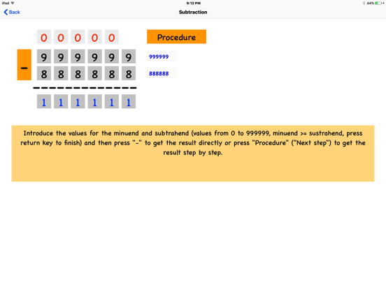Aritmetica de Guiller app screenshot 3
