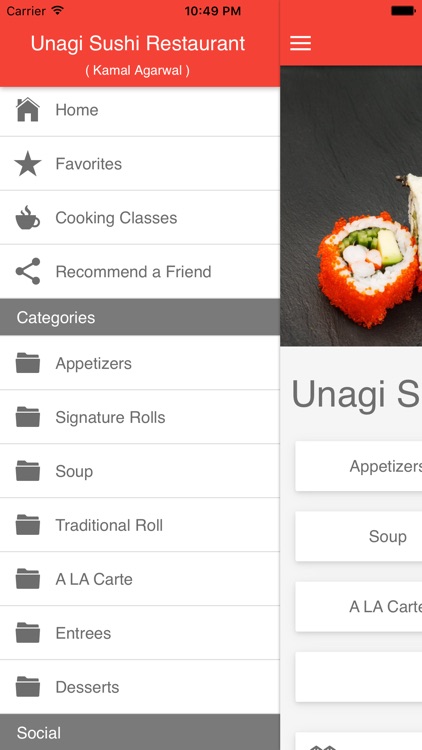 Unagi Sushi