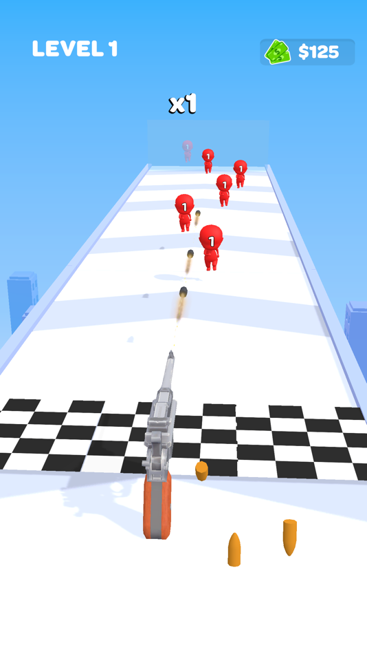 #8. Gun Run!! (iOS) 由: Rollic Games
