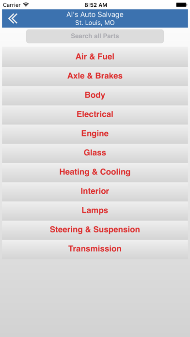 Screenshot #2 pour Al's Auto Salvage & Sales -St. Louis, MO