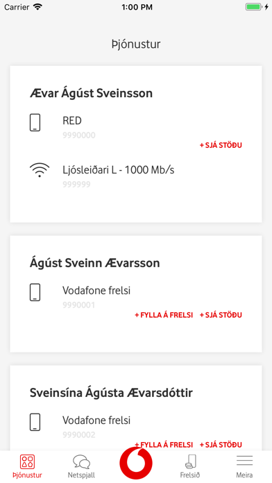 Vodafone 1414 Screenshot