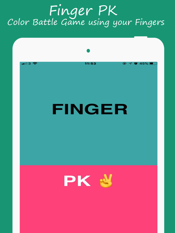 Screenshot #4 pour Finger PK - Color Battle Game