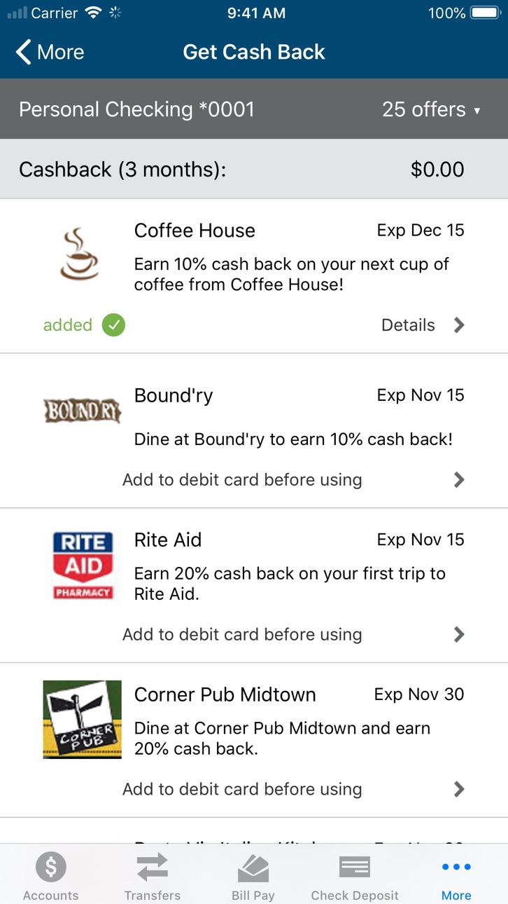 iPhone screenshot