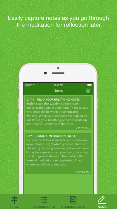 Screenshot #3 pour Meditation for Busy People