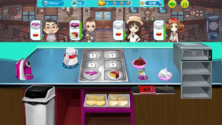 coffee shop - my cafe games screenshot-4