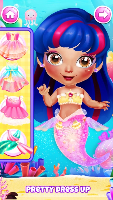 Princess Games: Baby Mermaid Screenshot