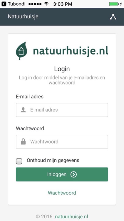 Verhuurbeheer - Natuurhuisje