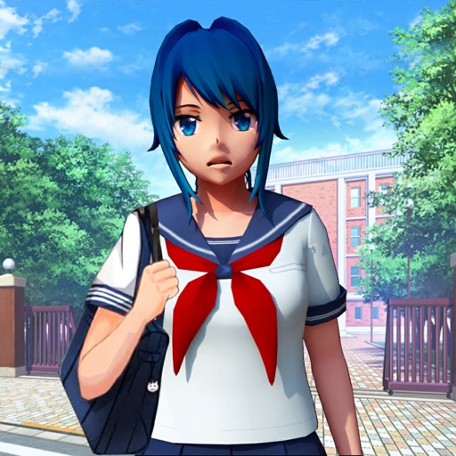 Anime Girl High School Student iOS App