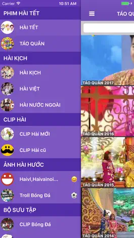 Game screenshot Phim Hài Tết - Táo Quân 2017, Hài Kịch, Clip Hài mod apk